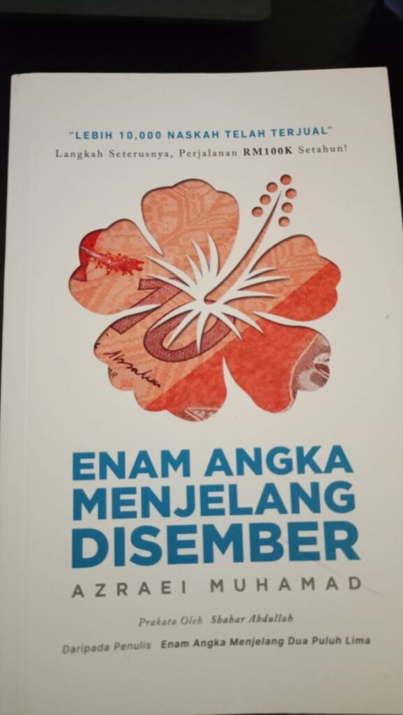 Cover Enam Angka Menjelang Disember oleh Azraei Muhamad